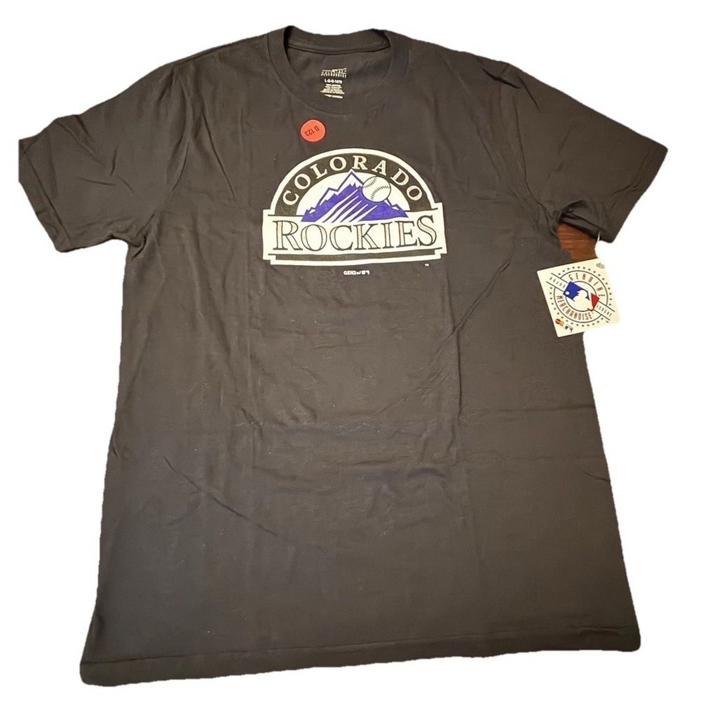Youth MLB Colorado Rockies BNWT Short Sleeve Shirt Size Large 14/16